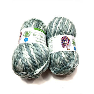 Loops & Threads Yarn Eco Tie Dye "To the Moon Grey" - Lot of 2